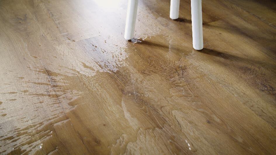 Unicoat protects floors from water damage